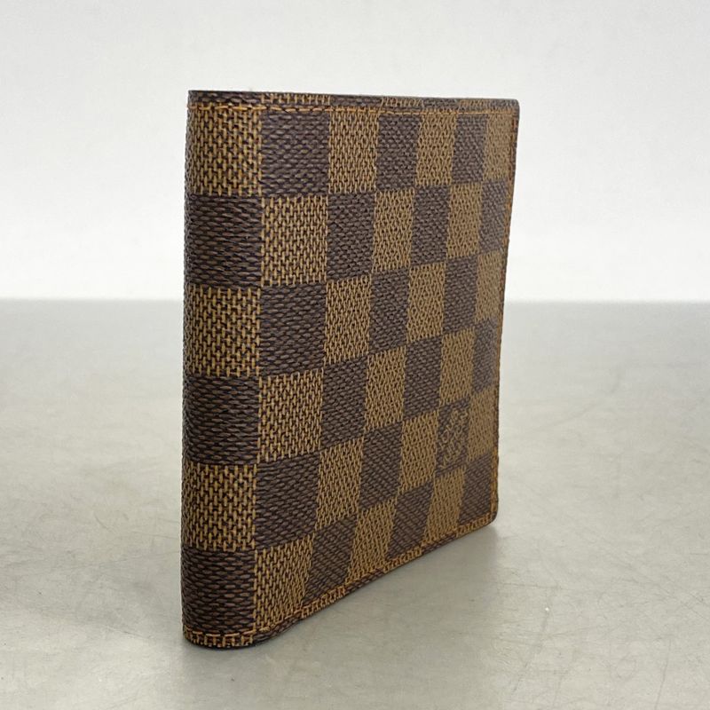 Louis Vuitton Wallet Damier Portobier Carte Cles Dimonnet N61665 Ebène Men's