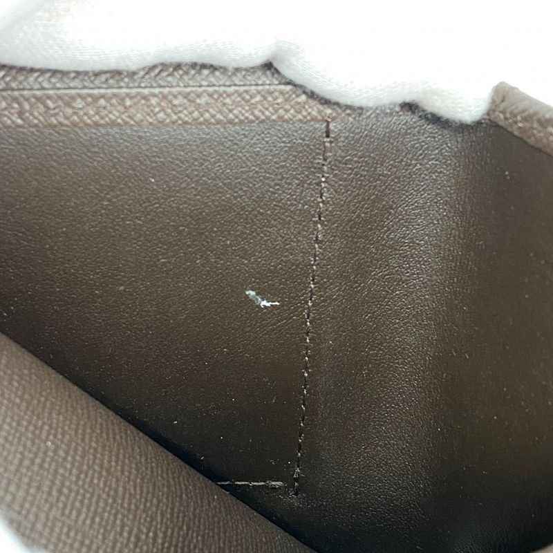 Louis Vuitton Wallet Damier Portobier Carte Cles Dimonnet N61665 Ebène Men's