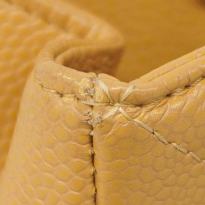 Chanel Shoulder Bag Matelasse Caviar Skin Beige Women's