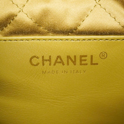 Chanel Handbag Chanel 22 Calfskin Khaki Gold Hardware 2way Bag Ladies