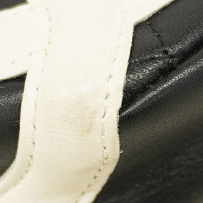 Chanel Shoulder Bag Cambon Lambskin Black Silver Hardware Women