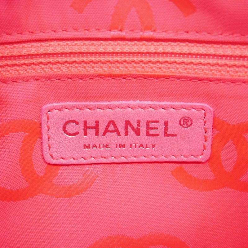 Chanel Shoulder Bag Cambon Lambskin Black Silver Hardware Women