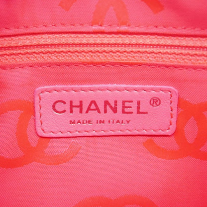 Chanel Shoulder Bag Cambon Lambskin Black Silver Hardware Women