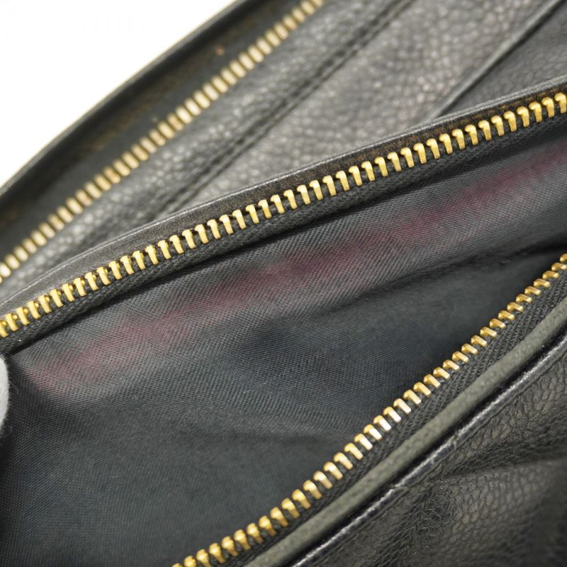 Chanel Shoulder Bag Matelasse Caviar Skin Black Gold Hardware Women