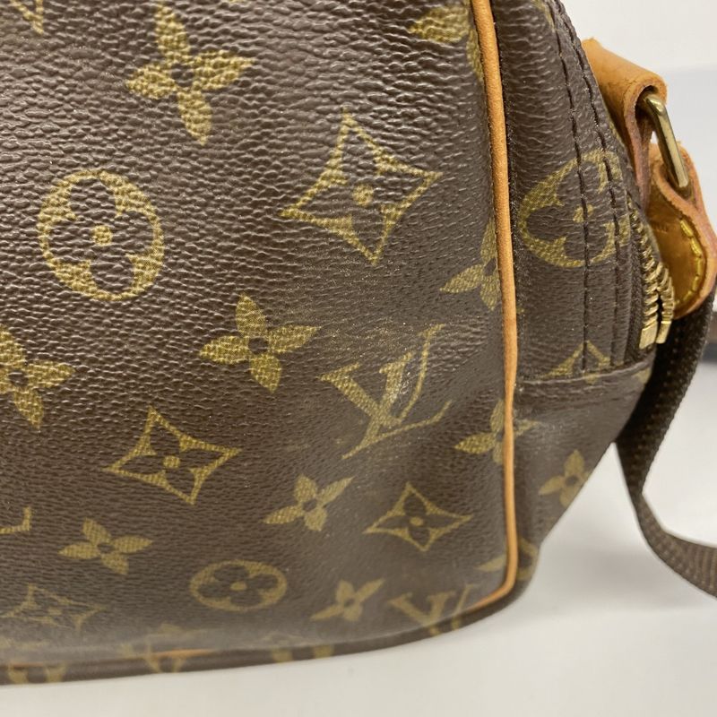 Louis Vuitton Shoulder Bag Monogram Reporter PM M45254 Brown Ladies
