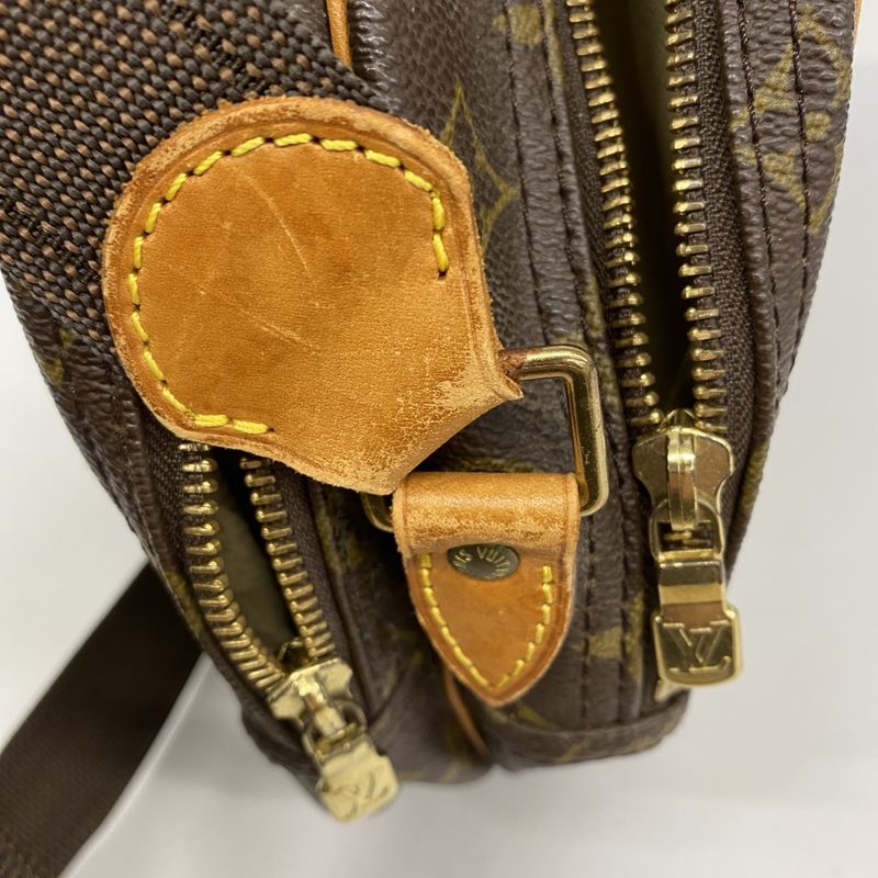 Louis Vuitton Shoulder Bag Monogram Reporter PM M45254 Brown Ladies