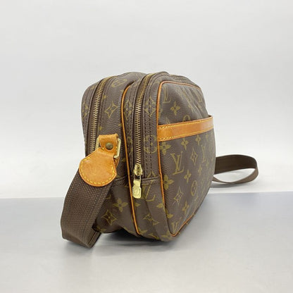 Louis Vuitton Shoulder Bag Monogram Reporter PM M45254 Brown Ladies
