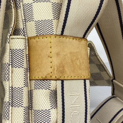 Louis Vuitton Shoulder Bag Damier Azure Naviglio N51189 White Women's