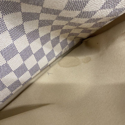 Louis Vuitton Shoulder Bag Damier Azure Naviglio N51189 White Women's