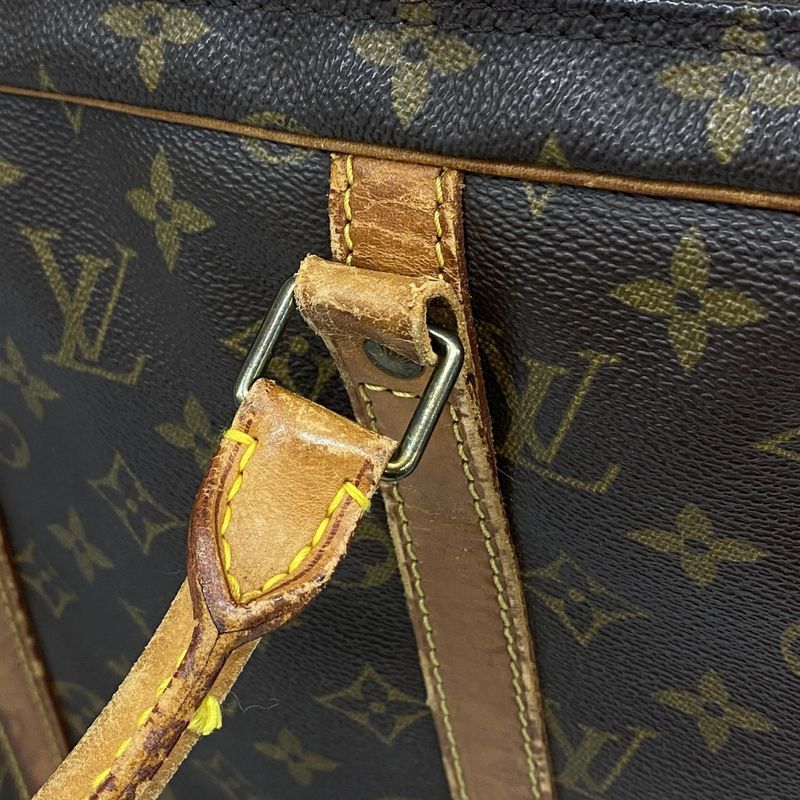 Louis Vuitton Business Bag Monogram Porte Documents Voyage M53361 Brown Men's