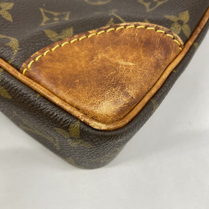 Louis Vuitton Business Bag Monogram Porte Documents Voyage M53361 Brown Men's