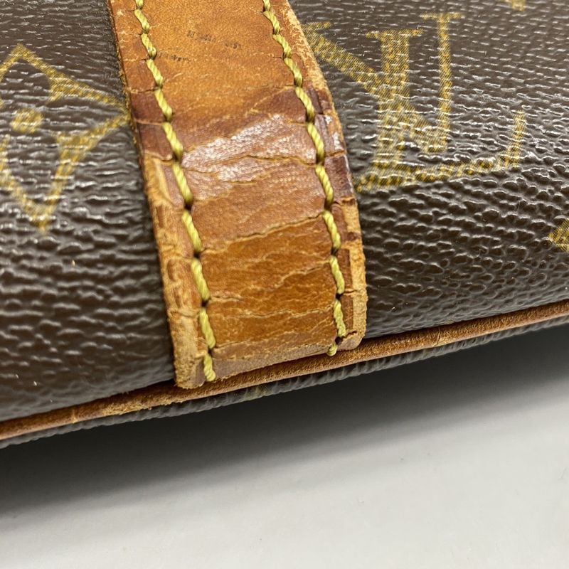 Louis Vuitton Business Bag Monogram Porte Documents Voyage M53361 Brown Men's