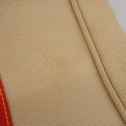 Louis Vuitton Tote Bag Antigua Cabas GM M40032 Beige Red Women's
