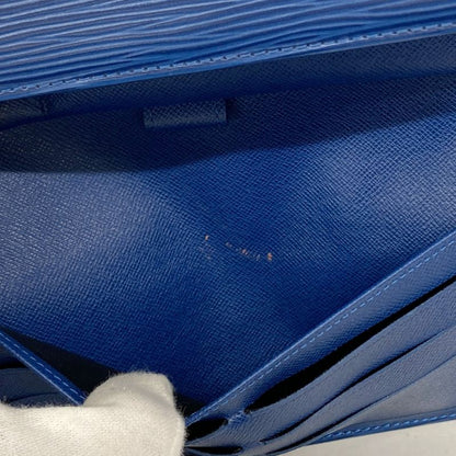 Louis Vuitton Trifold Long Wallet Epi Porte Trésor International M63385 Toledo