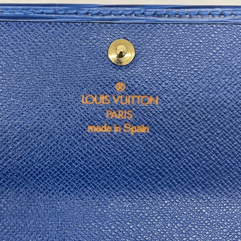 Louis Vuitton Trifold Long Wallet Epi Porte Trésor International M63385 Toledo