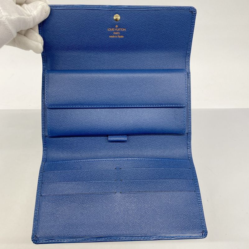 Louis Vuitton Trifold Long Wallet Epi Porte Trésor International M63385 Toledo
