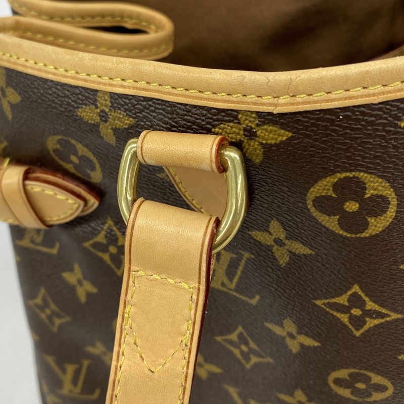 Louis Vuitton Tote Bag Monogram Batignolles Orizontal M51154 Brown Women