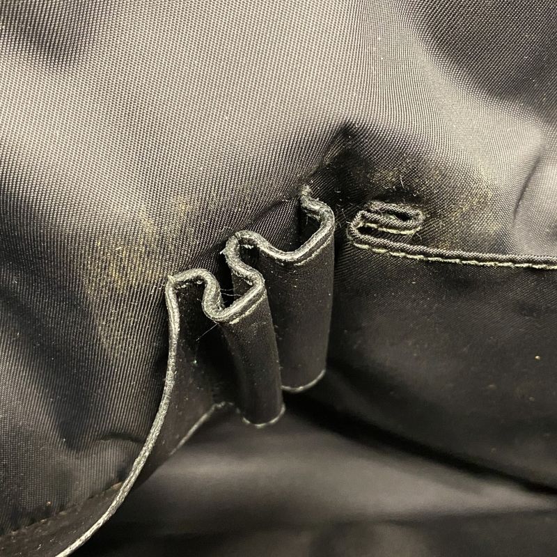 Gucci Tote Bag Sherry Line Guccissima 246410 Leather Black Silver Hardware Men