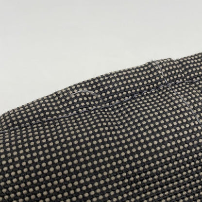 Hermes Tote Bag Her Line MM Canvas Gray Silver Hardware Women