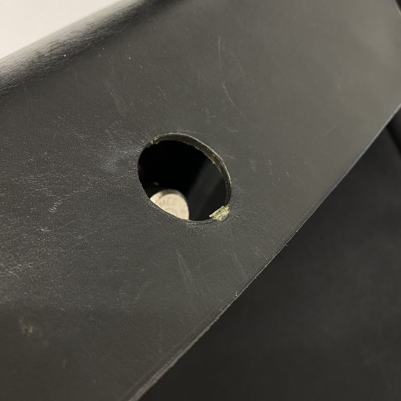 Hermes Handbag Herbag Her Bag MM Toile Ash Black Silver Hardware □C Engraved