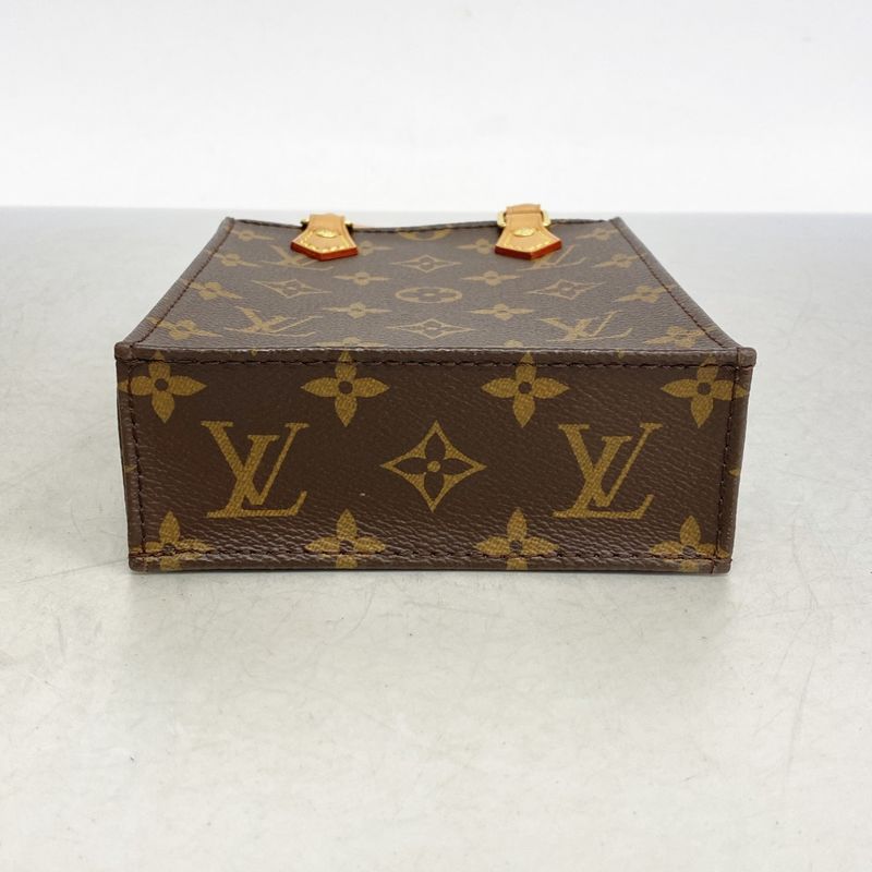 Louis Vuitton Handbag Monogram Petite Sac Pla M69442 Brown 2-way Bag Ladies