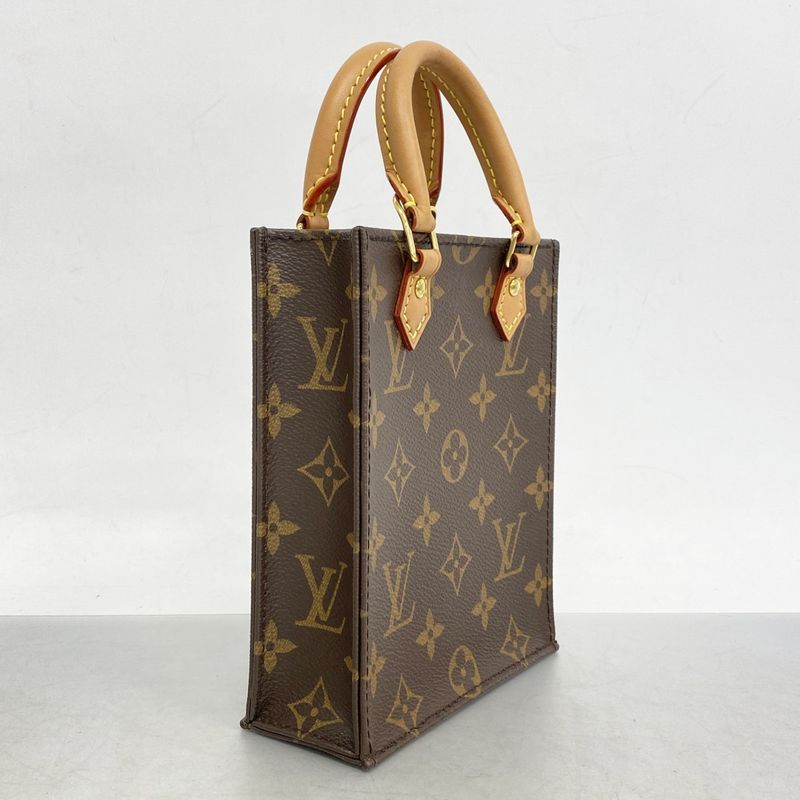 Louis Vuitton Handbag Monogram Petite Sac Pla M69442 Brown 2-way Bag Ladies