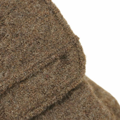 Chanel Shoulder Bag 2.55 Chocolate Bar Wool Brown Gold Hardware Women