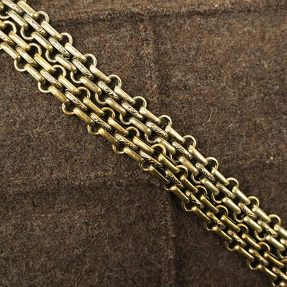 Chanel Shoulder Bag 2.55 Chocolate Bar Wool Brown Gold Hardware Women