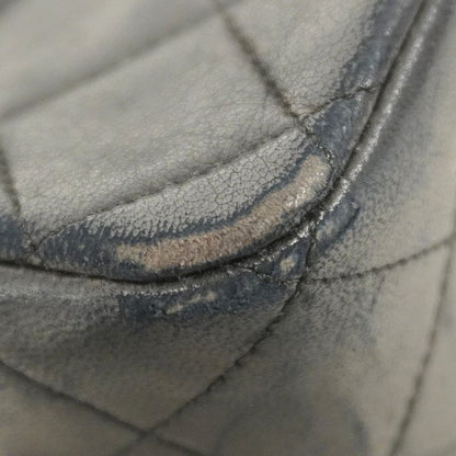 Chanel Shoulder Bag Matelasse Lambskin Black Gold Hardware Women