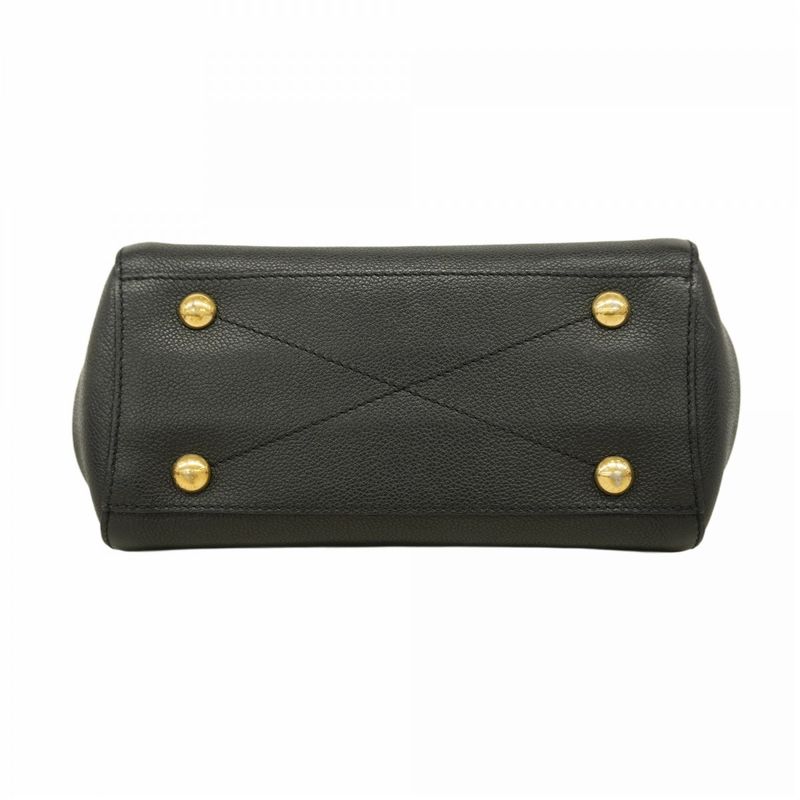 Louis Vuitton Tote Monogram/empreinte Bicolor Montaigne BB M45778 Black Beige