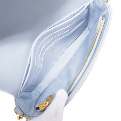 Louis Vuitton Handbag Bubble Gram Wallet On Strap M81399 Blue Glacière 2-way