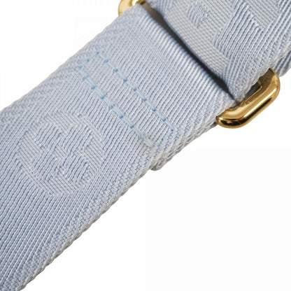 Louis Vuitton Handbag Bubble Gram Wallet On Strap M81399 Blue Glacière 2-way