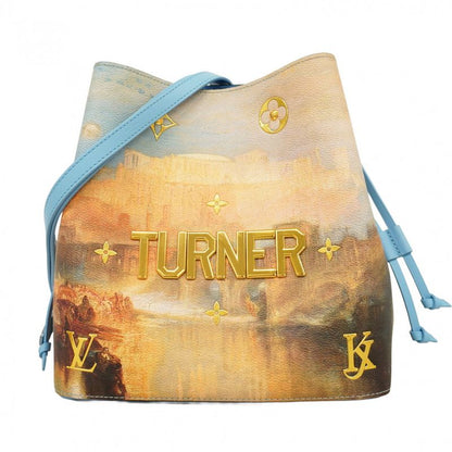 Louis Vuitton Shoulder Bag Masters Collection Neonoe M53501 Brown Light Blue