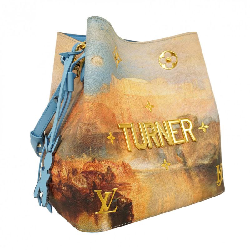 Louis Vuitton Shoulder Bag Masters Collection Neonoe M53501 Brown Light Blue