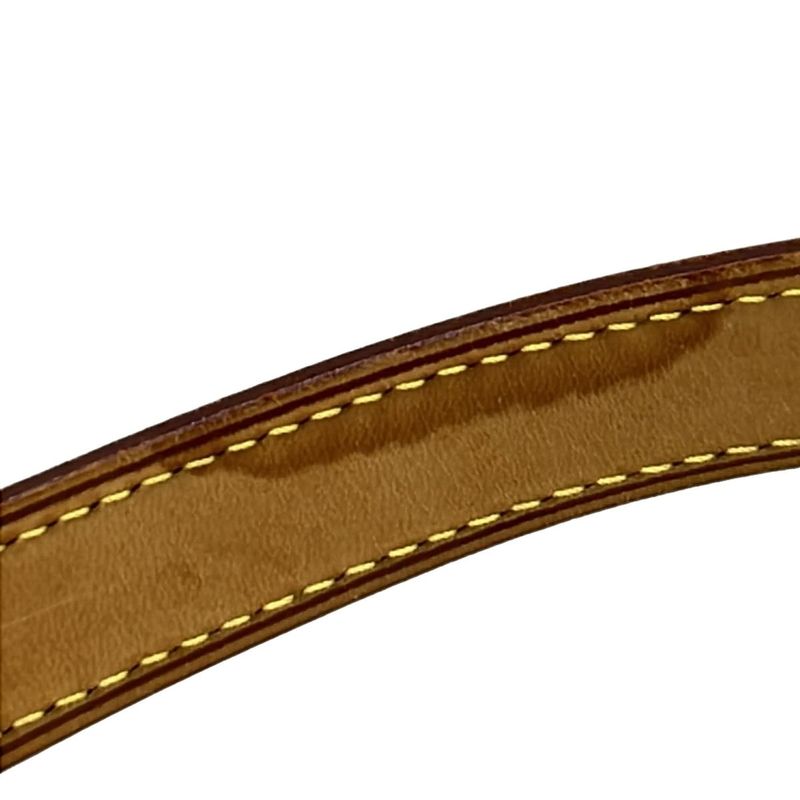 Louis Vuitton Shoulder Bag Monogram Vernis Wooster M91075 Lime Yellow Leather