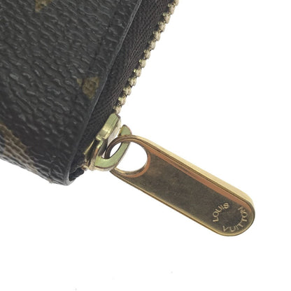 Louis Vuitton Coin Case Monogram Zippy Coin Purse M60067 Brown