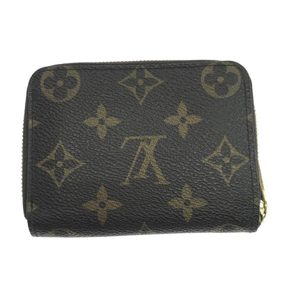 Louis Vuitton Coin Case Monogram Zippy Coin Purse M60067 Brown