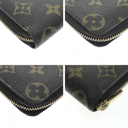 Louis Vuitton Coin Case Monogram Zippy Coin Purse M60067 Brown