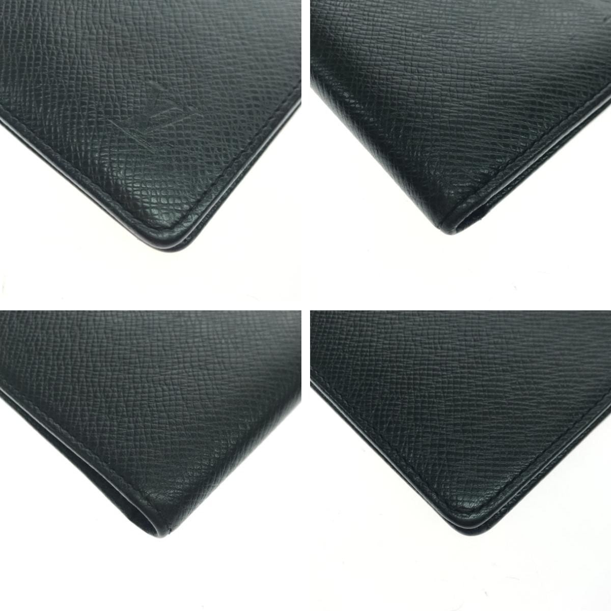 Louis Vuitton Long Wallet Taiga Porte Valeur Cult Credit M30392 Ardoise