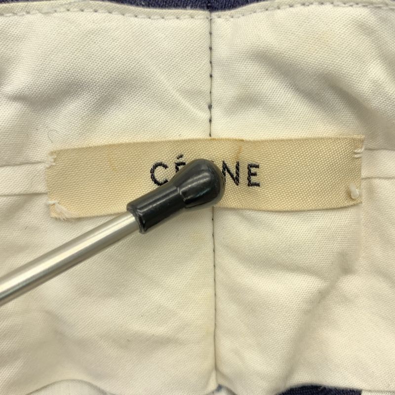 Celine - by Phoebe Philo Phoebe Wool Tapered Pants - 36 - Navy - Women's