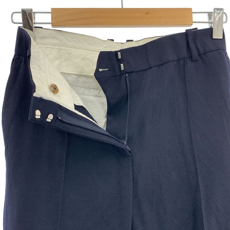 Celine - by Phoebe Philo Phoebe Wool Tapered Pants - 36 - Navy - Women's