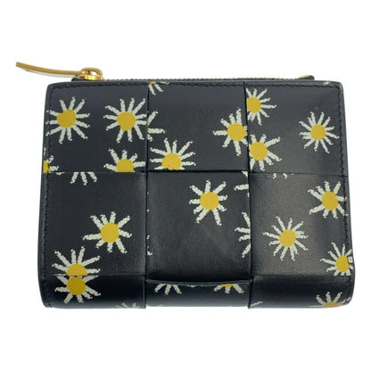 Bottega Veneta - Intrecciato Small Cassette Wallet Fold Wallet - Black - Women's