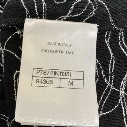Chanel Short Sleeve Cut and Sewn Size M Women's - P78741 Black and White