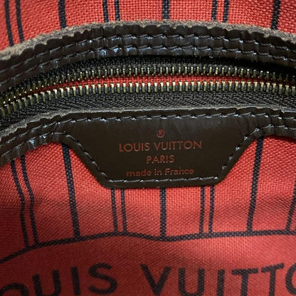 Louis Vuitton Damier Neverfull MM N40599 Ebène X Threes Tote Bag