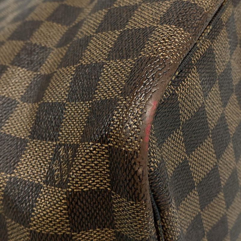 Louis Vuitton Damier Neverfull MM N40599 Ebène X Threes Tote Bag