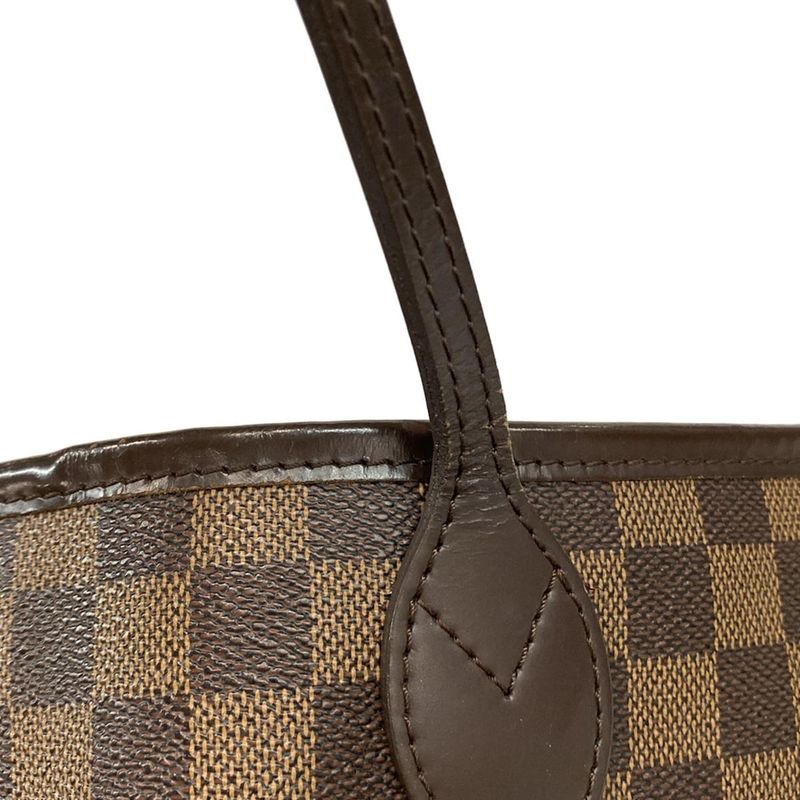 Louis Vuitton Damier Neverfull MM N40599 Ebène X Threes Tote Bag