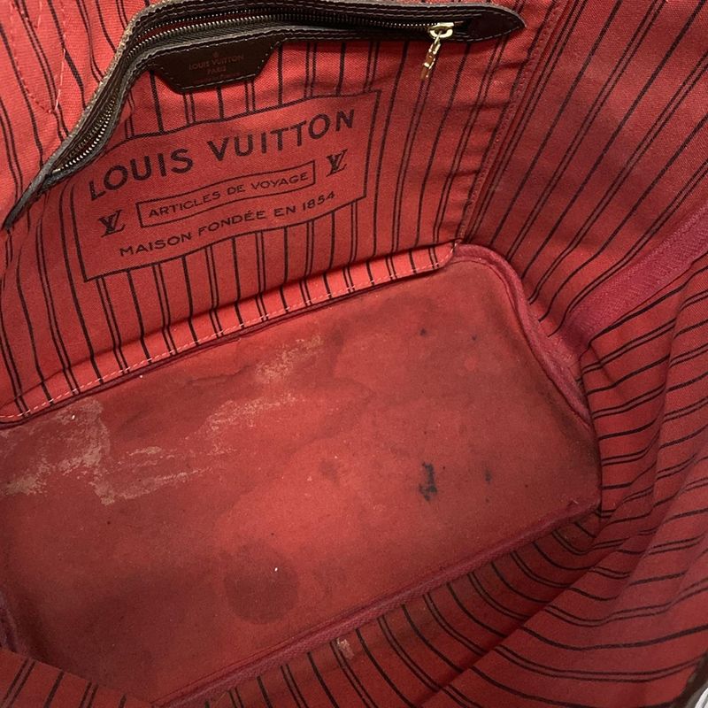 Louis Vuitton Damier Neverfull MM N40599 Ebène X Threes Tote Bag