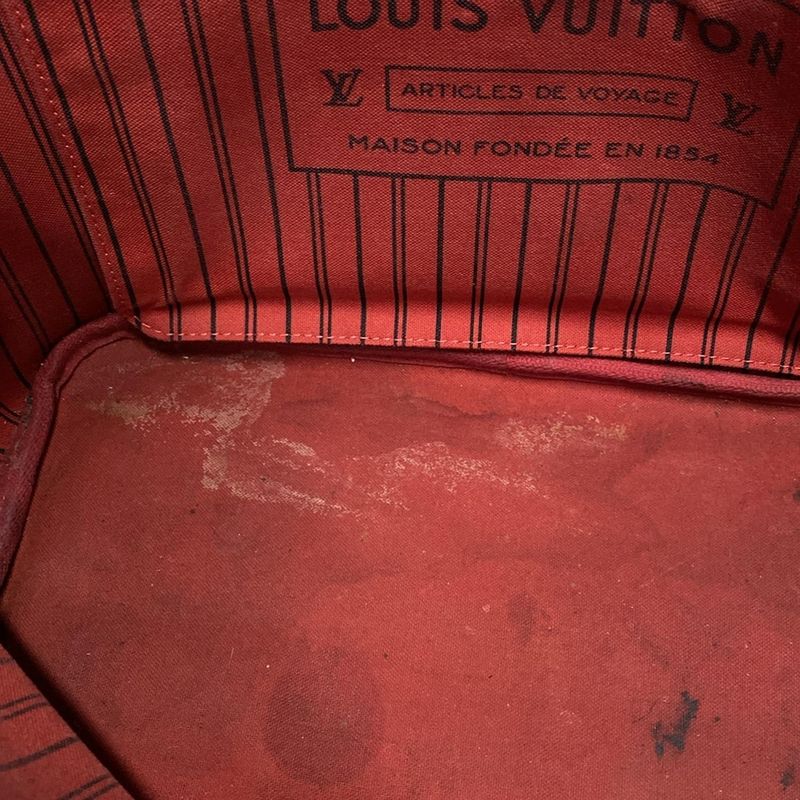 Louis Vuitton Damier Neverfull MM N40599 Ebène X Threes Tote Bag