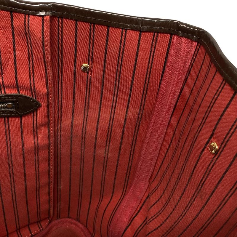 Louis Vuitton Damier Neverfull MM N40599 Ebène X Threes Tote Bag