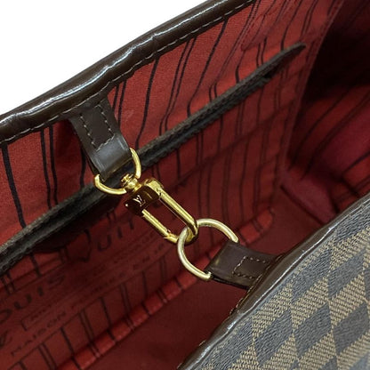 Louis Vuitton Damier Neverfull MM N40599 Ebène X Threes Tote Bag